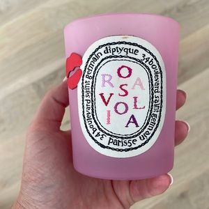 Limited Edition Diptyque Rosa Viola Jar